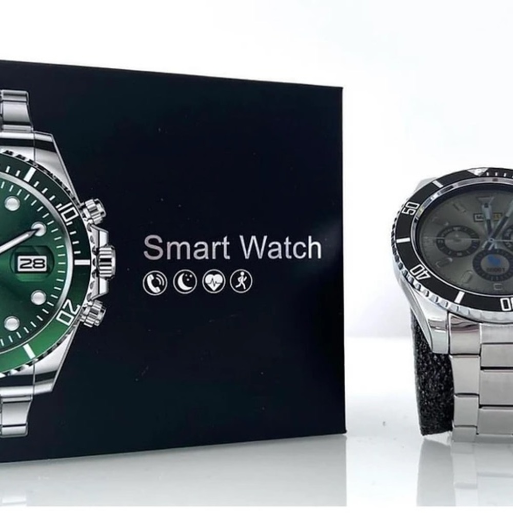 Multifunction Stainless Steel Smart Watch